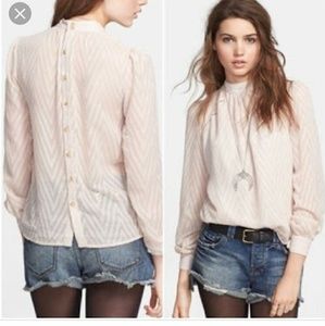 After midnight Free People blouse